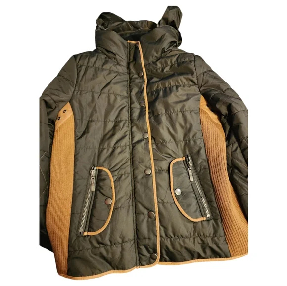 Montana Co Quilted Puffer Jacket Sz S - Picture 9 of 15